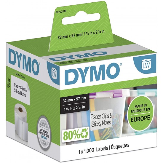DYMO 11354 LW Adres Etiketi 57x32mm / 1000'li Paket