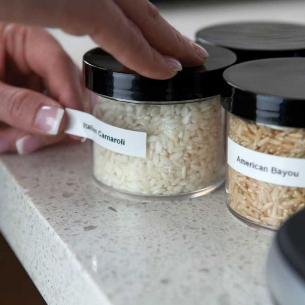 DYMO S0721530 Şeffaf LetraTag Plastik Şerit (12mm x 4mt)