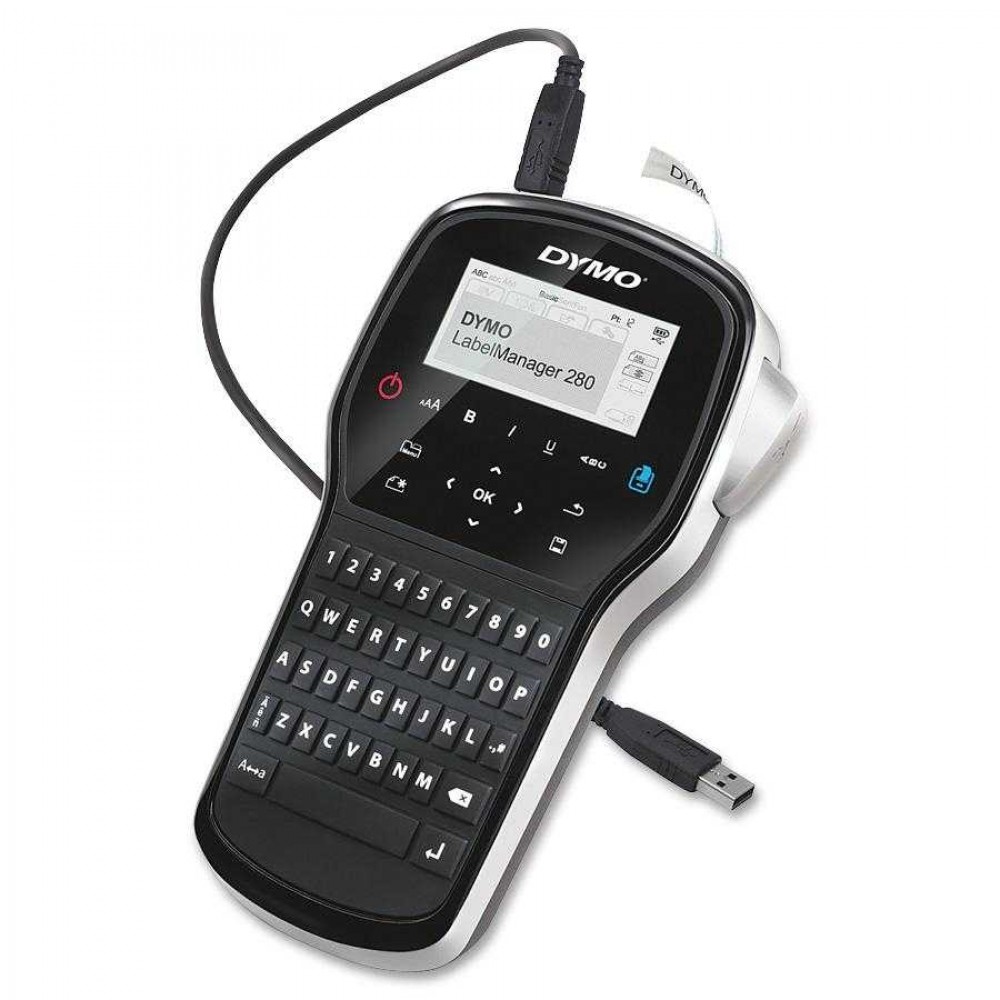 DYMO 280P Taşınabilir Etiket Makinesi Bilgisayar Bağlantılı